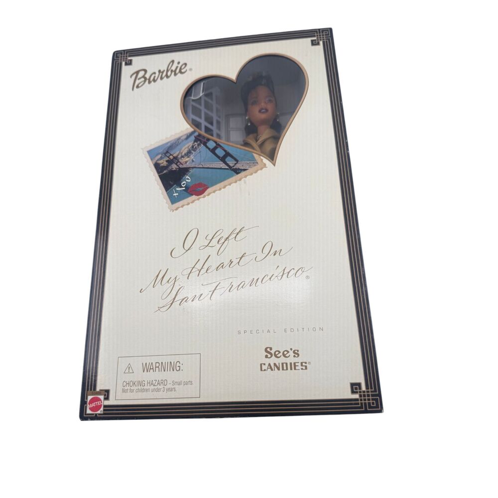 Barbie I Left My Heart In San Francisco See's Candies 2001 NRFB African American